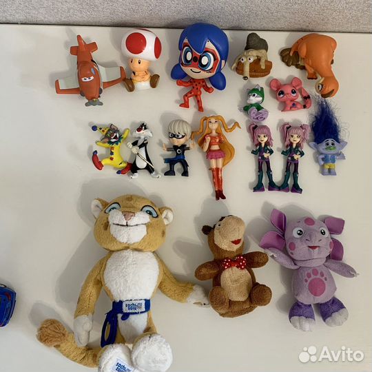 Игрушки герои мультфильмов