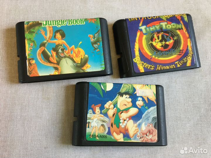 Sega Mega Drive Сега Игры Картриджи