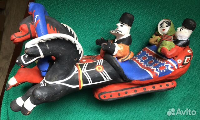 Каргопольская игрушка из глины купить в Санкт-Петербурге | Хобби и ...