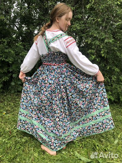 Русский народный сарафан