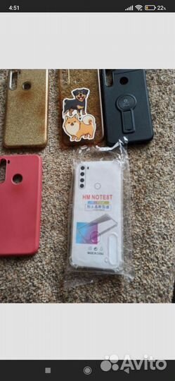 Чехлы. На редми нота 8 т