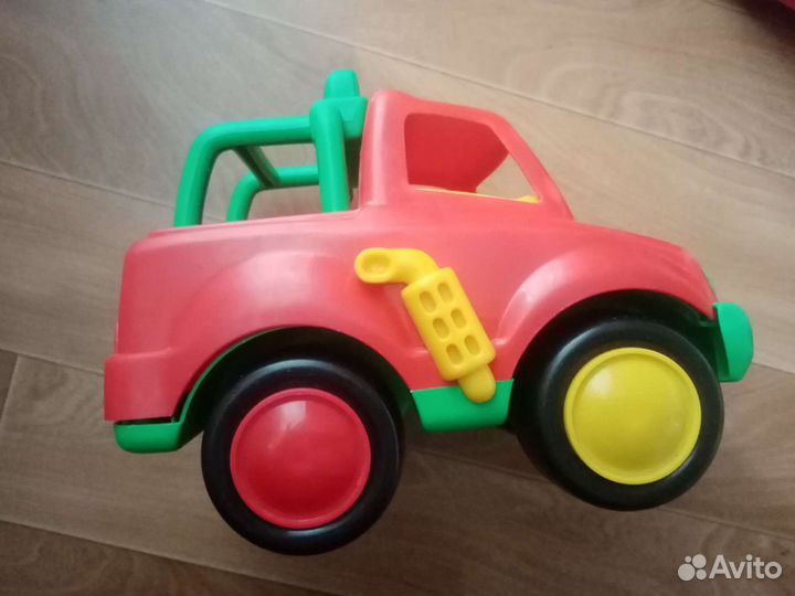 Машинки полесье, 2 шт