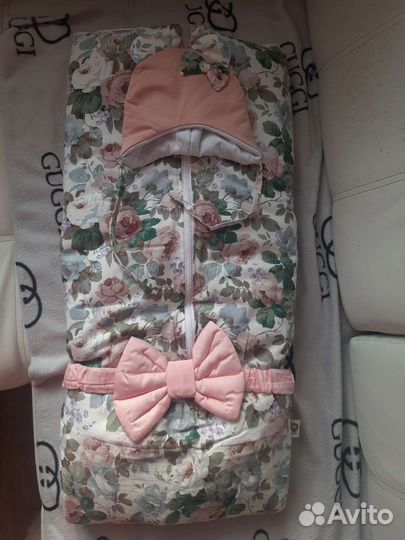 Конверт на выписку для девочки