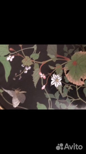 Блюдо, подставка Клуазоне