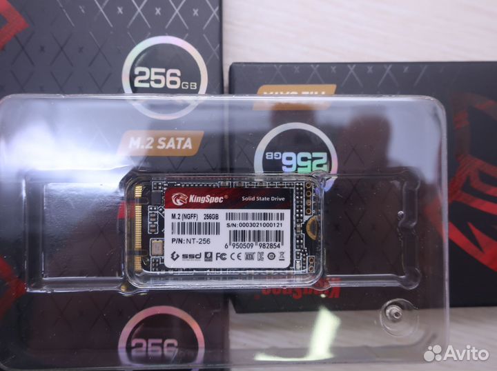 SSD диск KingSpec 256Gb SATA m.2 ngff