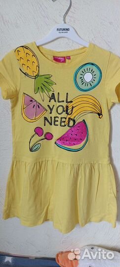 Вещи пакетом на девочку 122-128