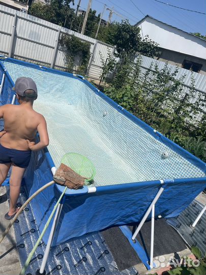 Каркасный бассейн бу