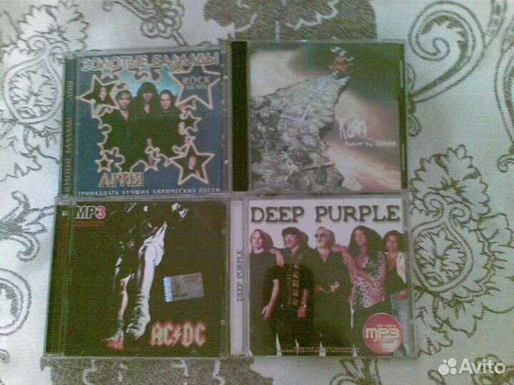 CD Диски с Музыкой, чтением книг. Футляры для дис