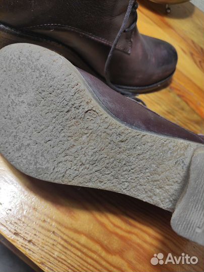 Ботильоны натуральная кожа 38