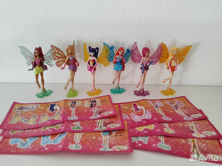 Фигурки Киндер Winx Enchantix kinder