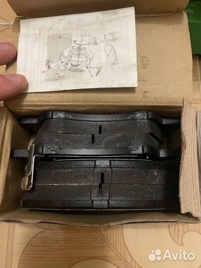 Тормозные колодки передние Kia Rio 2011-2017