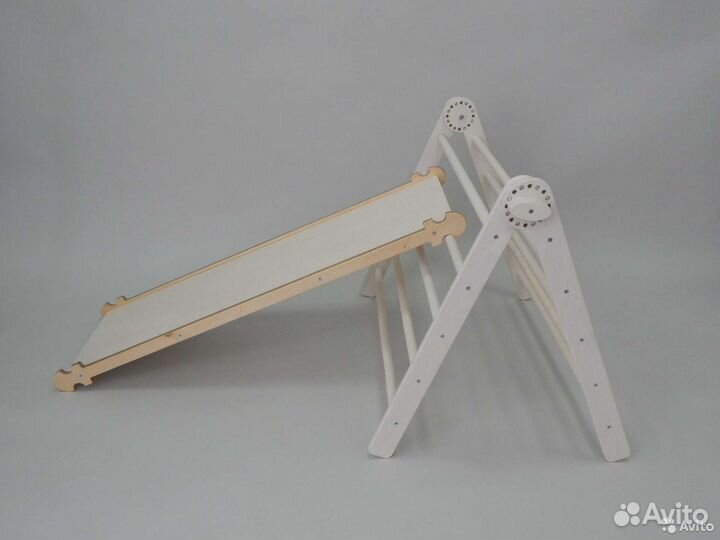 Треугольник Пиклера 2-х секц.с горкой скалодромом