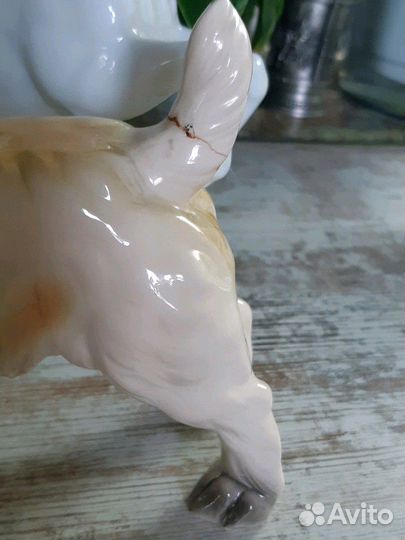 Фарфоровые статуэтки собак. Германия, СССР