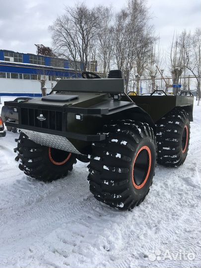 Вездеход Тундра плавающий с эпсм