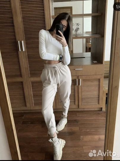 Комплект брюки футболка garage est 2016