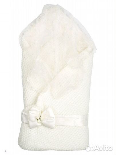 Конверт-одеяло меховое на выписку для двойни