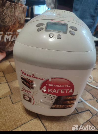 Хлебопечка moulinex