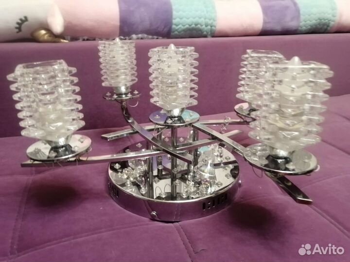 Люстра светодиодная с пультом