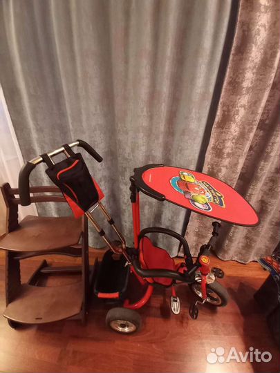 Растущий стул+ велосипед