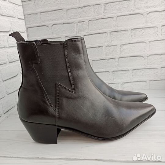 Казаки натуральная кожа 39