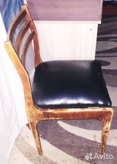 Мягкий стул со спинкой