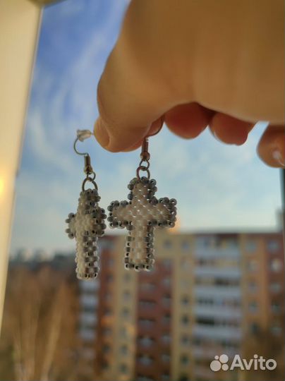 Серьги ручной работы