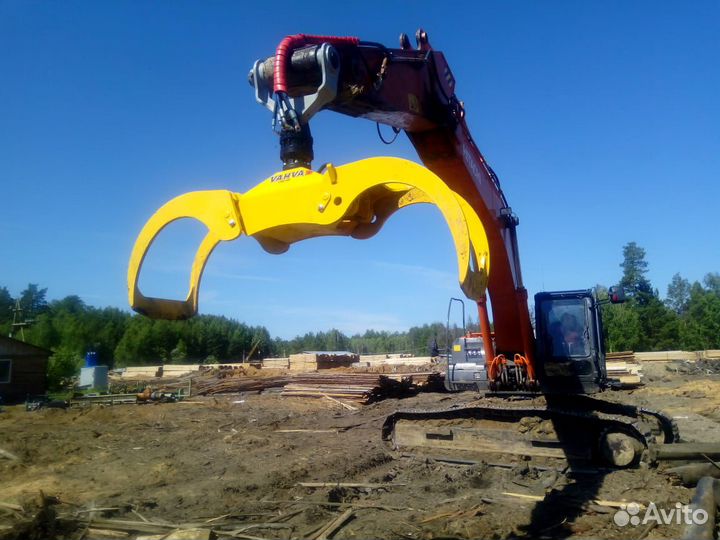 Установка грейферного захвата