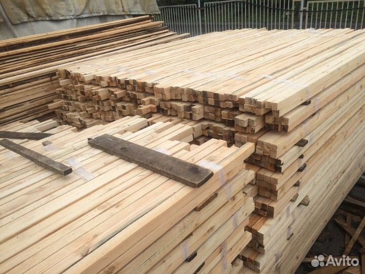 Брусок обрезной естественной влажности хвоя 1 сорт