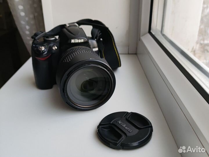 Зеркальный фотоаппарат nikon d5000 с объективом