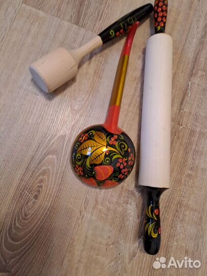 Посуда хохлома