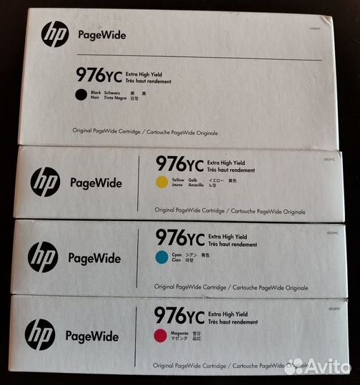 Картриджи hp 976yc