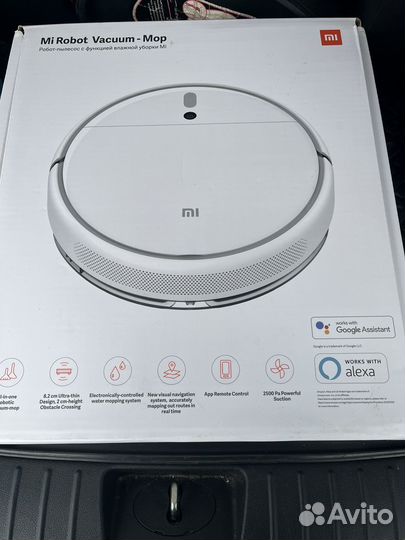 Робот пылесос xiaomi mi robot vacuum mop 2