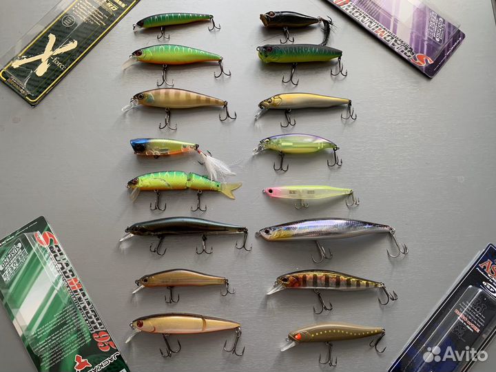 Японские воблеры Megabass, Jackall, Zip Baits и др
