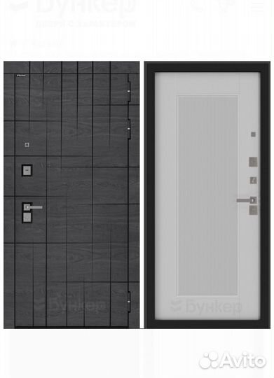 Дверь входная металлическая