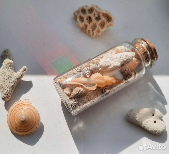 Сувенир с Мальдив. Уникальный песок