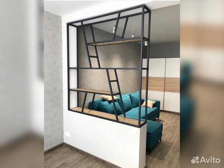 Стеллаж настенный