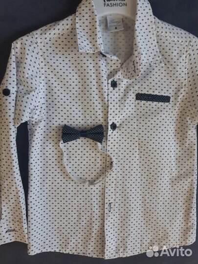 Рубашка с бабочкой для мальчика