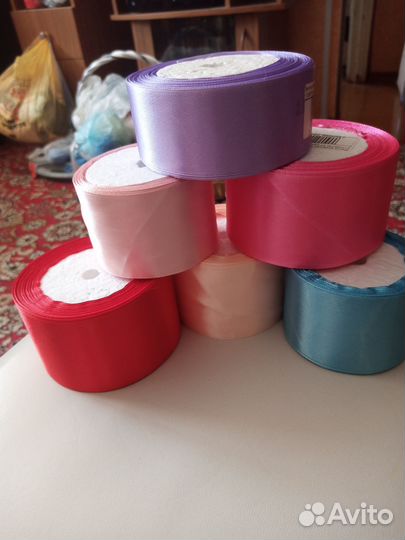 Лента атласная 5 см