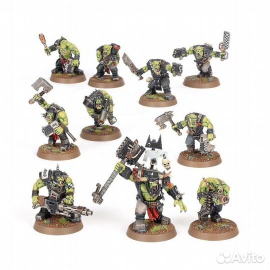 Миниатюры для настольной игры Games Workshop Warhammer 40000: Orks Battleforce - Stompa Boyz 50-67