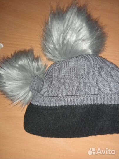 Зимняя шапка 56-58
