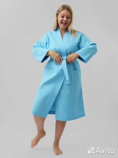 Халат банный вафельный Артикул 776 - 773