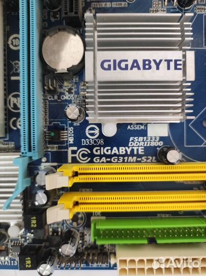 Материнская плата gigabyte GA-G31M-S2L LGA775