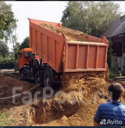 Песок карьерный для подушки