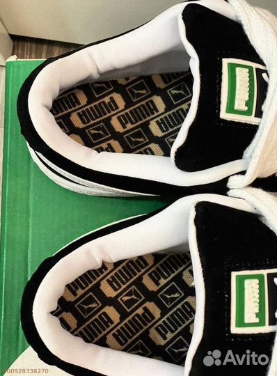 Кроссовки мужские Puma Suede XL “Black White “