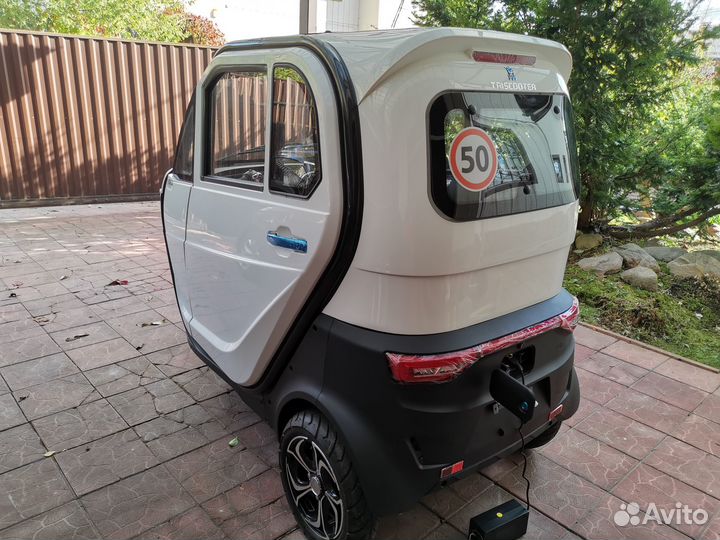 Трискутер RedAnt с кабиной электрический