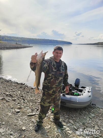 Лодка надувная фанерное дно под мотор Фрегат 310 м