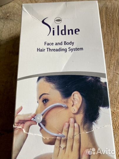 Эпилятор для удаления волос с помощью нити sildne
