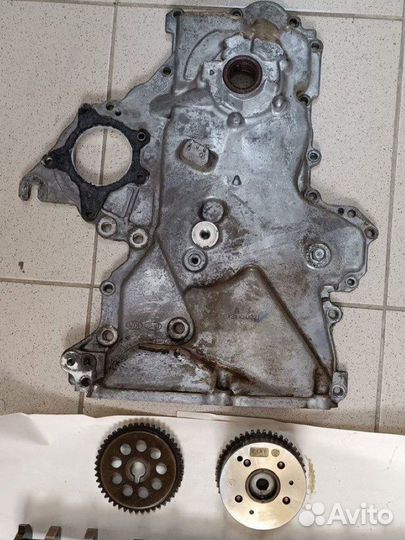 Крышка грм масляный насос шестерни G4FC