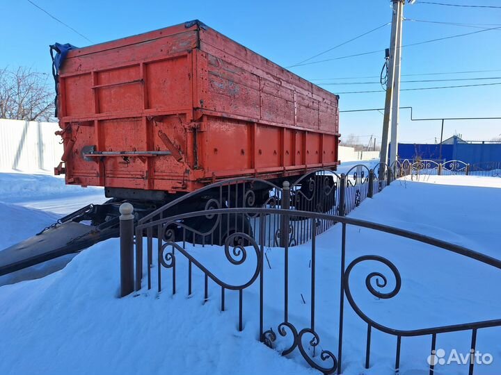 Прицеп самосвальный СЗАП 8527, 1990