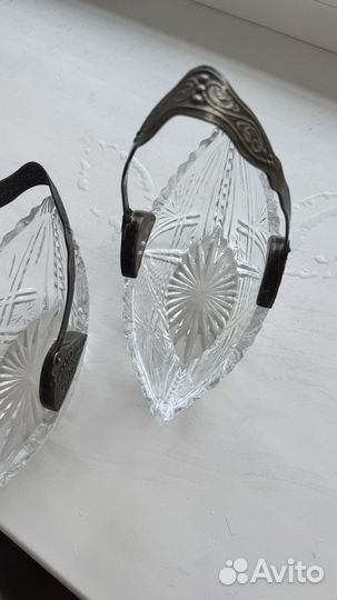 Продам хрустальную вазу